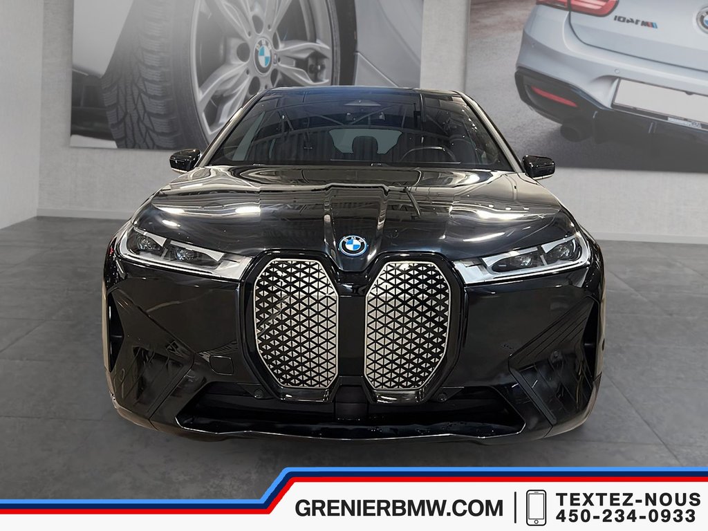 BMW iX xDrive50, Premium Essential, M Sport Package 2023 à Terrebonne, Québec - 2 - w1024h768px