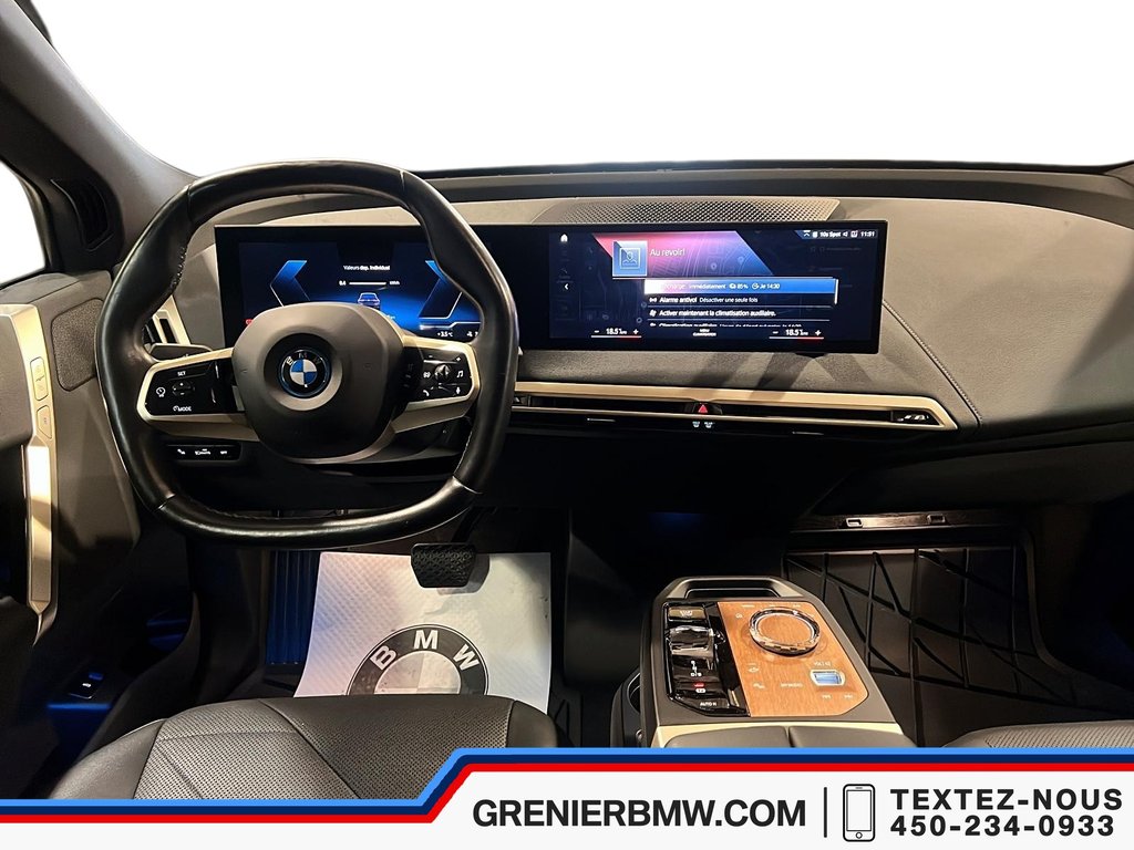 BMW iX xDrive50, Premium Essential, M Sport Package 2023 à Terrebonne, Québec - 8 - w1024h768px