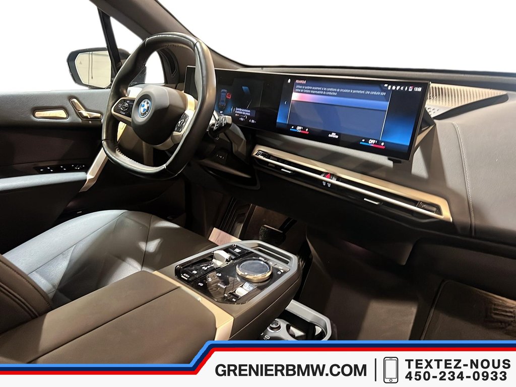 BMW iX xDrive50, Bowers&Wilkins, M Sport, Enhanced Pack 2023 à Terrebonne, Québec - 13 - w1024h768px