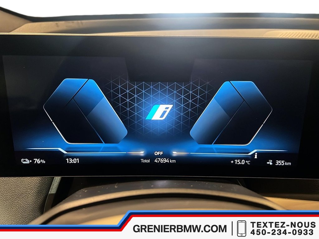 BMW iX xDrive50, Bowers&Wilkins, M Sport, Enhanced Pack 2023 à Terrebonne, Québec - 12 - w1024h768px