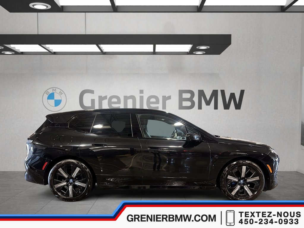 BMW iX xDrive50, Bowers&Wilkins, M Sport, Enhanced Pack 2023 à Terrebonne, Québec - 3 - w1024h768px