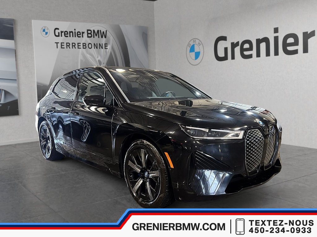 BMW iX xDrive50, Bowers&Wilkins, M Sport, Enhanced Pack 2023 à Terrebonne, Québec - 1 - w1024h768px