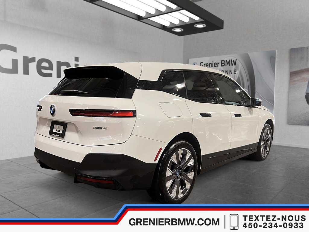 BMW IX XDrive40, Financing CPO 4.74%  Premium Package 2025 à Terrebonne, Québec - 4 - w1024h768px