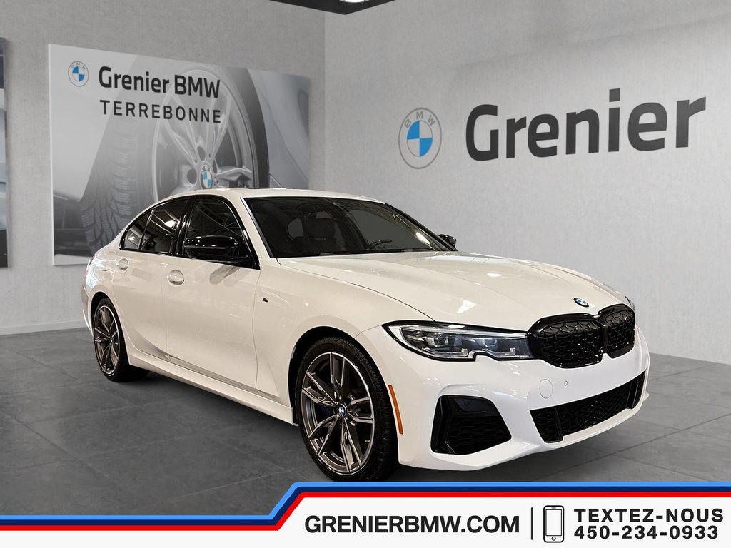 2021 BMW M340i XDrive Sedan, PREMIUM ENHANCED PACKAGE in Terrebonne, Quebec - 1 - w1024h768px