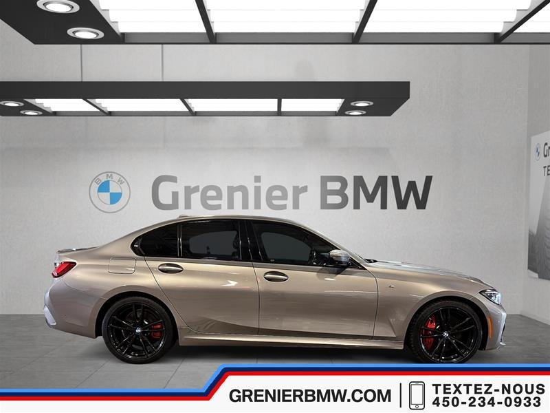 2022 BMW M340i xDrive Sedan, Oxyde Grey II, Harman Kardon, CPO in Terrebonne, Quebec - 3 - w1024h768px