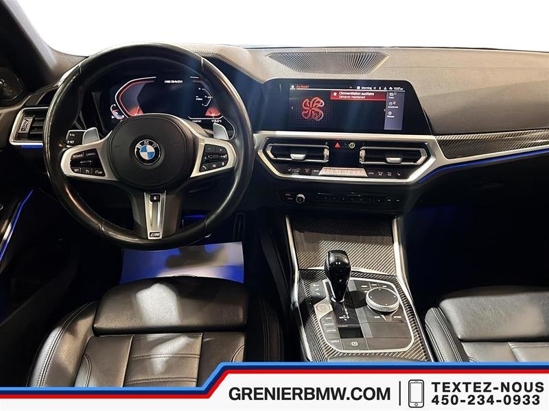 2022 BMW M340i xDrive Sedan, Oxyde Grey II, Harman Kardon, CPO in Terrebonne, Quebec - 8 - w1024h768px