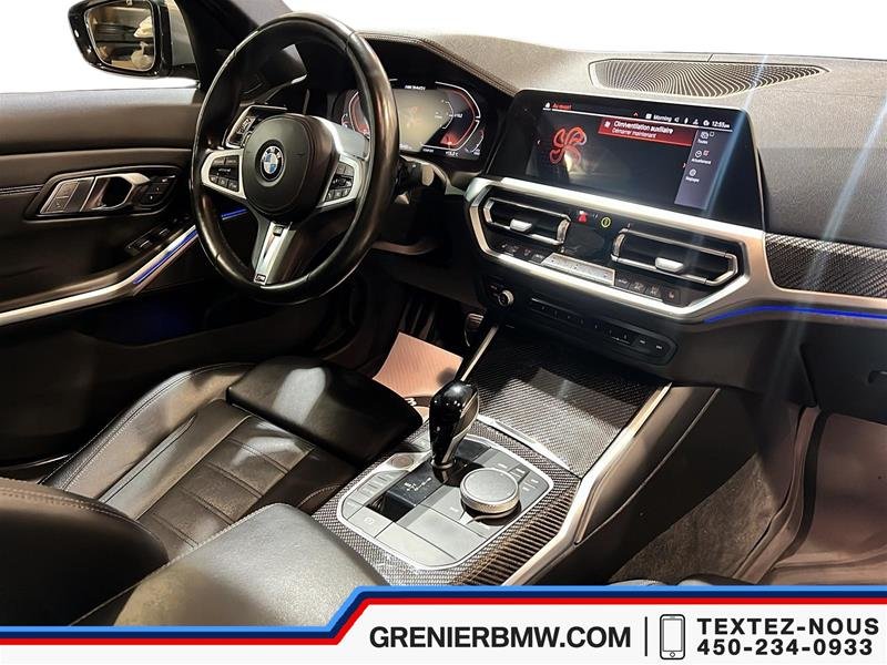 2022 BMW M340i xDrive Sedan, Oxyde Grey II, Harman Kardon, CPO in Terrebonne, Quebec - 12 - w1024h768px