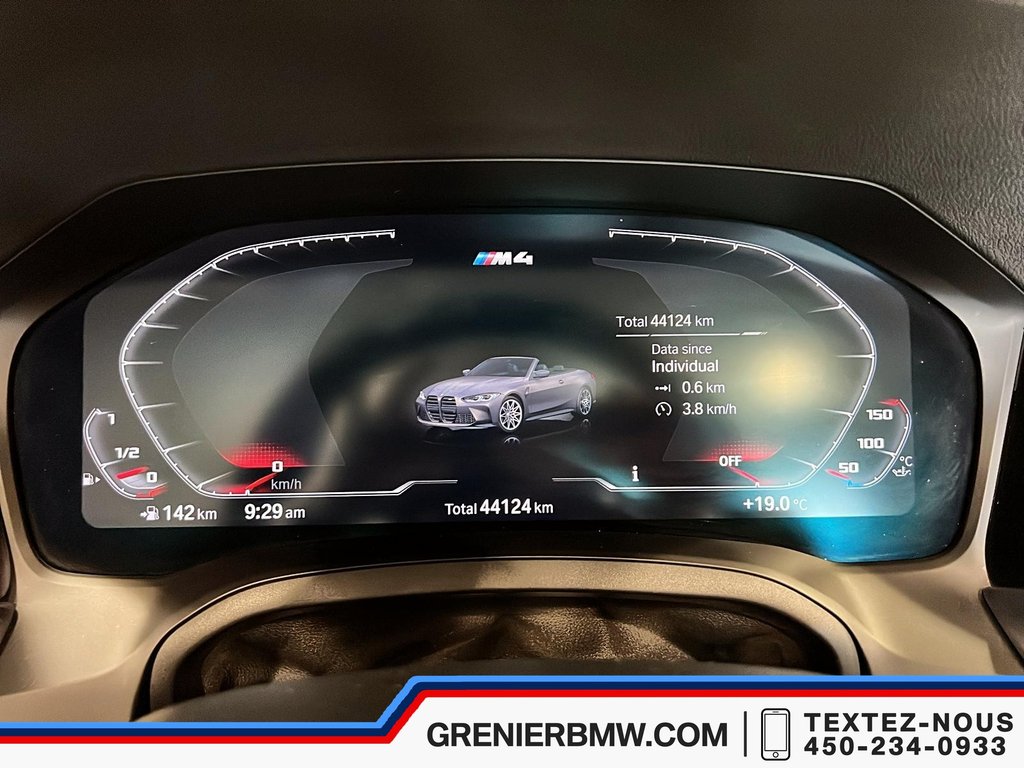 BMW M4 Competition Cabriolet M xDrive, Premium Package 2022 à Terrebonne, Québec - 12 - w1024h768px