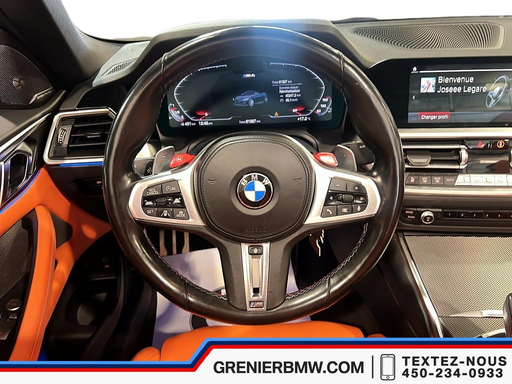 BMW M4 Competition Cabriolet M xDrive, Premium Package 2022 à Terrebonne, Québec - 10 - w1024h768px