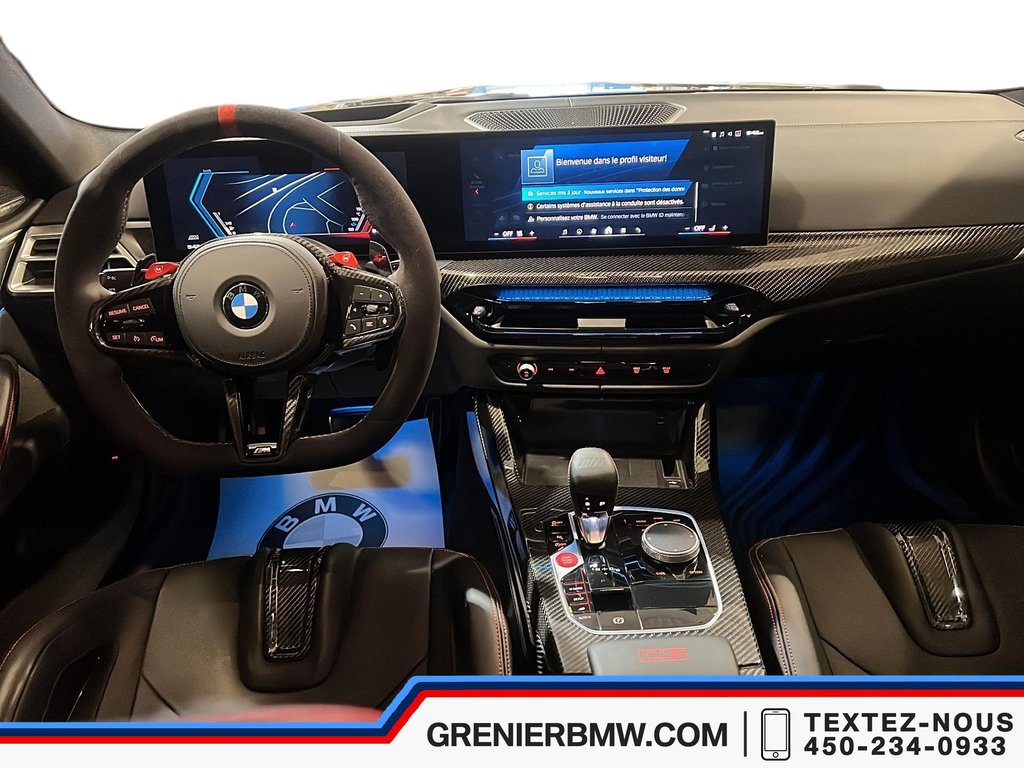 2025 BMW M4 CS, Blue Riviera, 1/75 unit, No Luxury Tax in Terrebonne, Quebec - 8 - w1024h768px