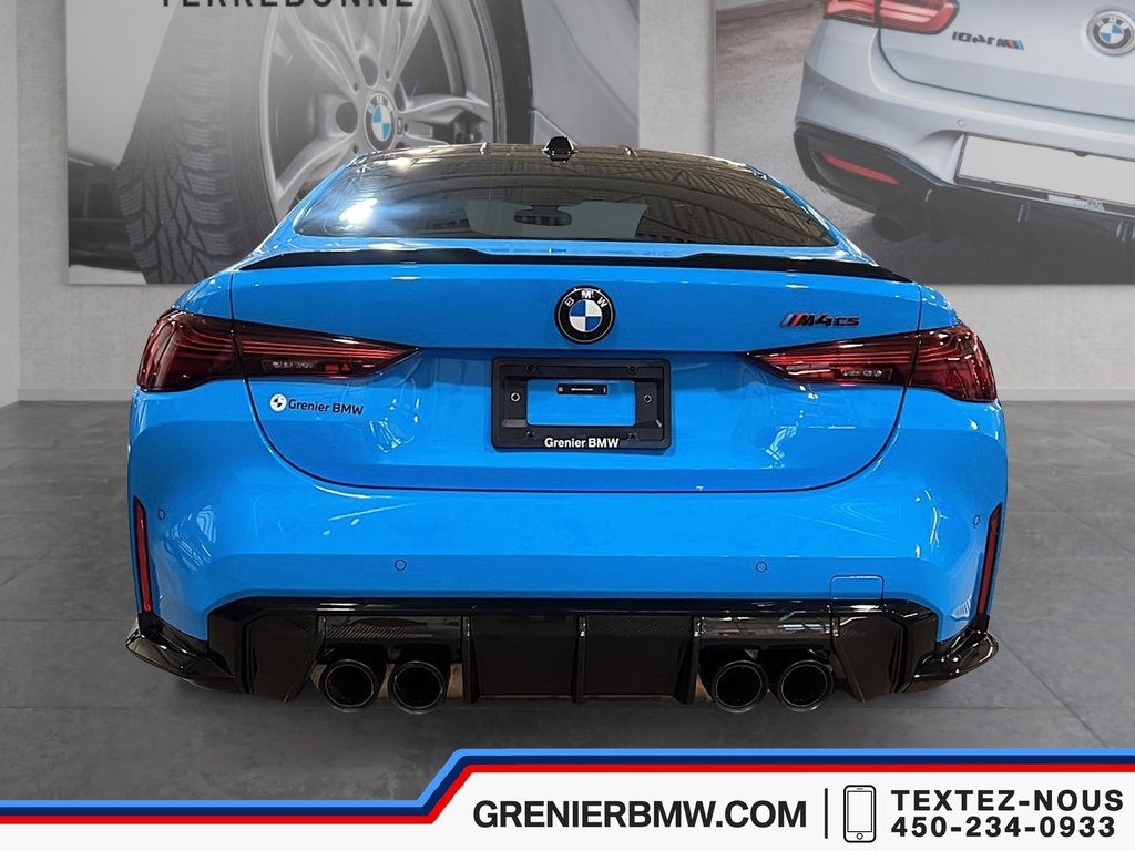 2025 BMW M4 CS, Blue Riviera, 1/75 unit, No Luxury Tax in Terrebonne, Quebec - 5 - w1024h768px