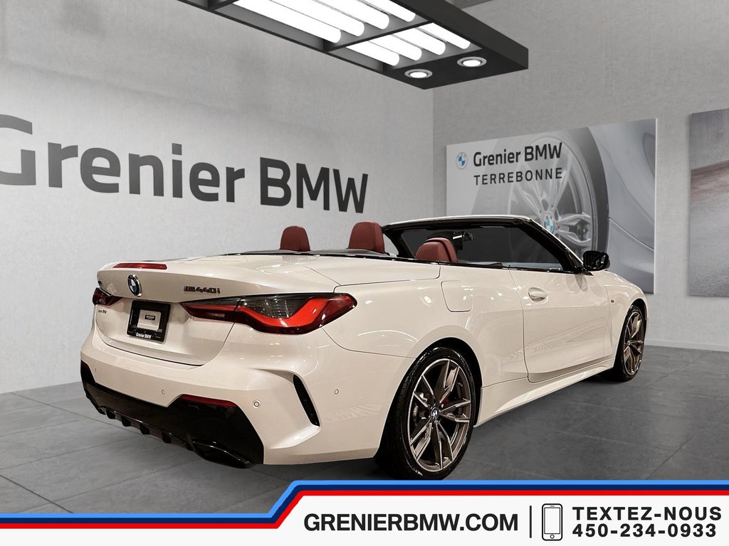 BMW M440i XDrive Cabriolet, Harman Kardon, Parking Assistant 2022 à Terrebonne, Québec - 4 - w1024h768px