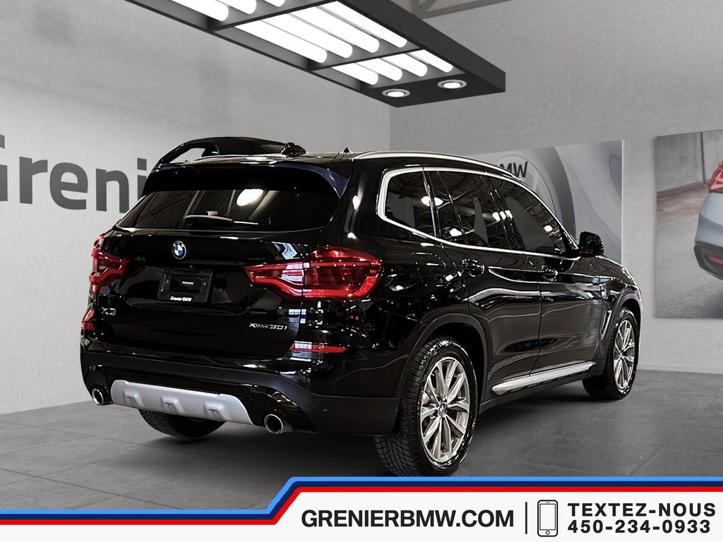 BMW X3 XDrive30i,125$+taxes par semaine garantie incluse* 2018 à Terrebonne, Québec - 4 - w1024h768px