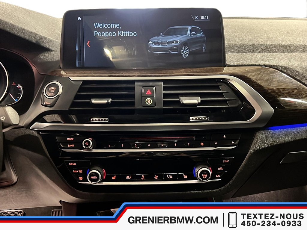 BMW X3 XDrive30i, Pneus Neufs, Head-Up Display, Premium 2018 à Terrebonne, Québec - 12 - w1024h768px