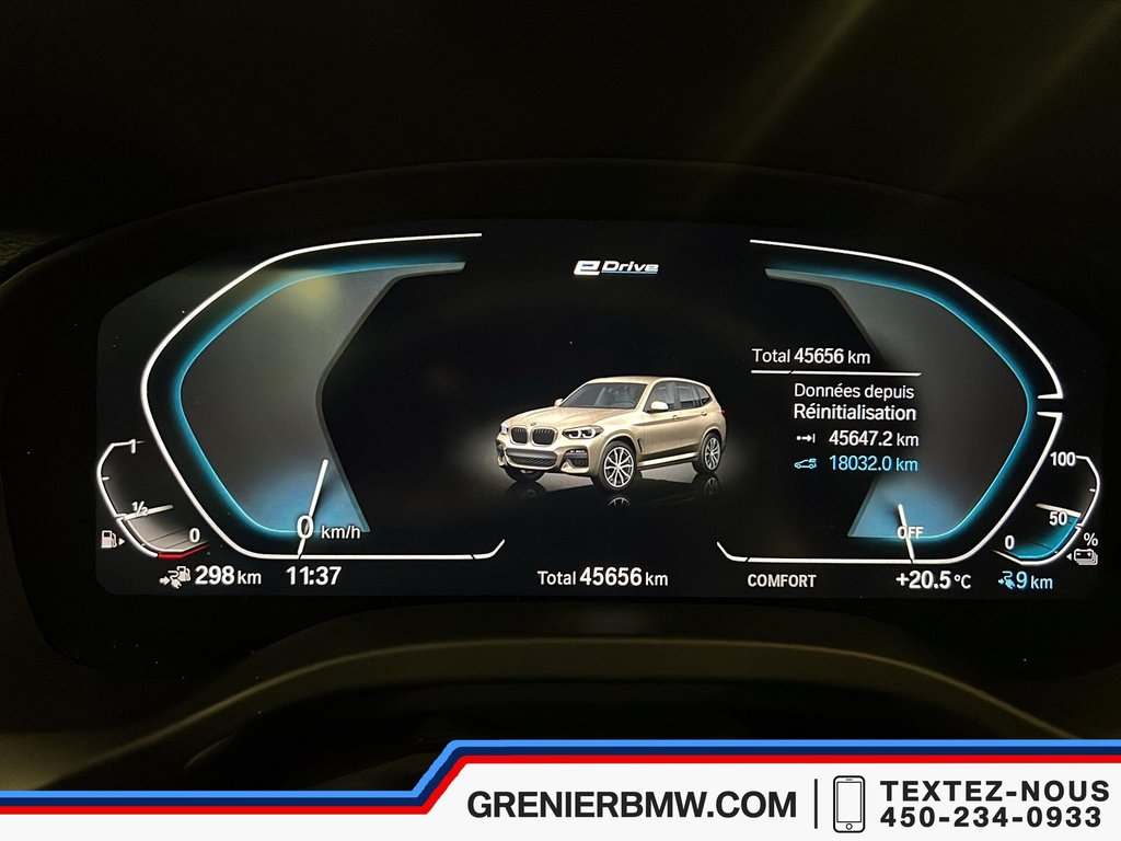 2021 BMW X3 XDrive30e, M Sport Package, Premium Package in Terrebonne, Quebec - 12 - w1024h768px