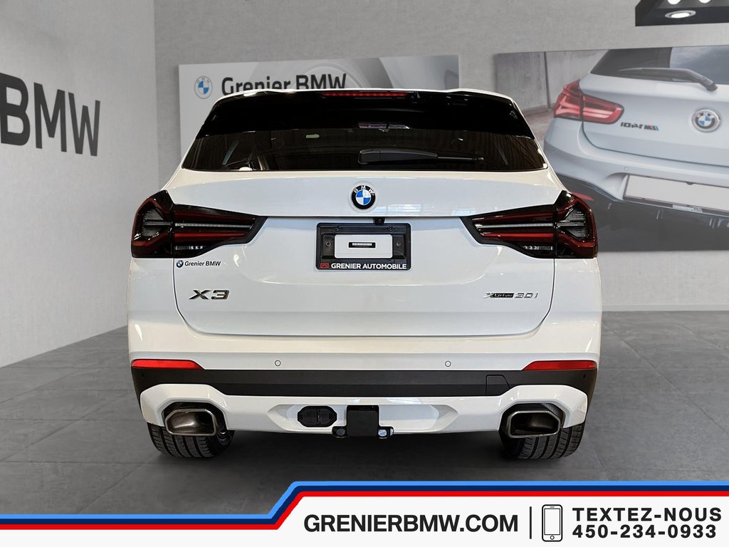 2022 BMW X3 XDrive30i,PREMIUM ESSENTIAL PACKAGE,TRAILER HITCH in Terrebonne, Quebec - 5 - w1024h768px