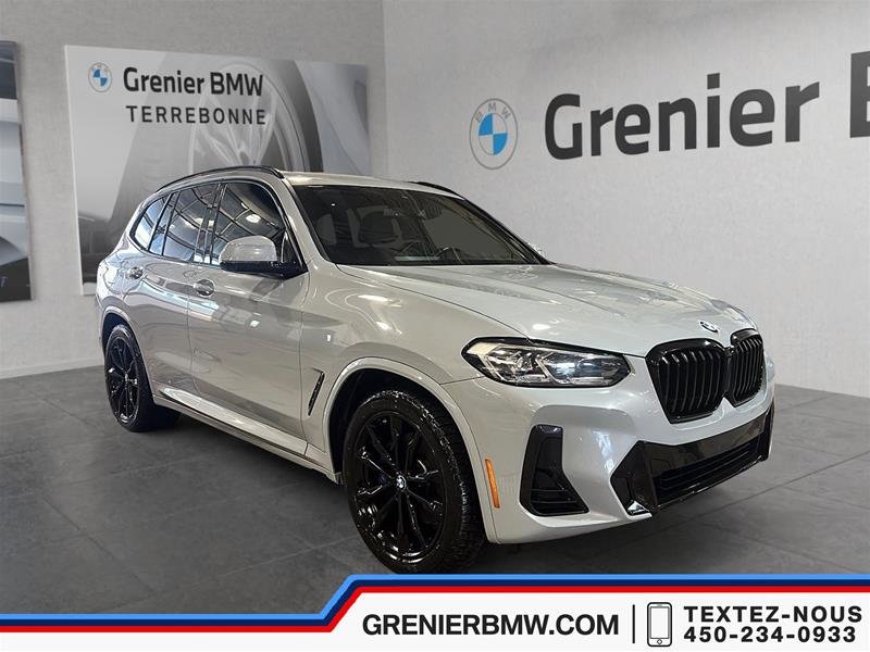 BMW X3 XDrive30i, Ventilated Seats, Premium Pack, Hitch 2022 à Terrebonne, Québec - 1 - w1024h768px