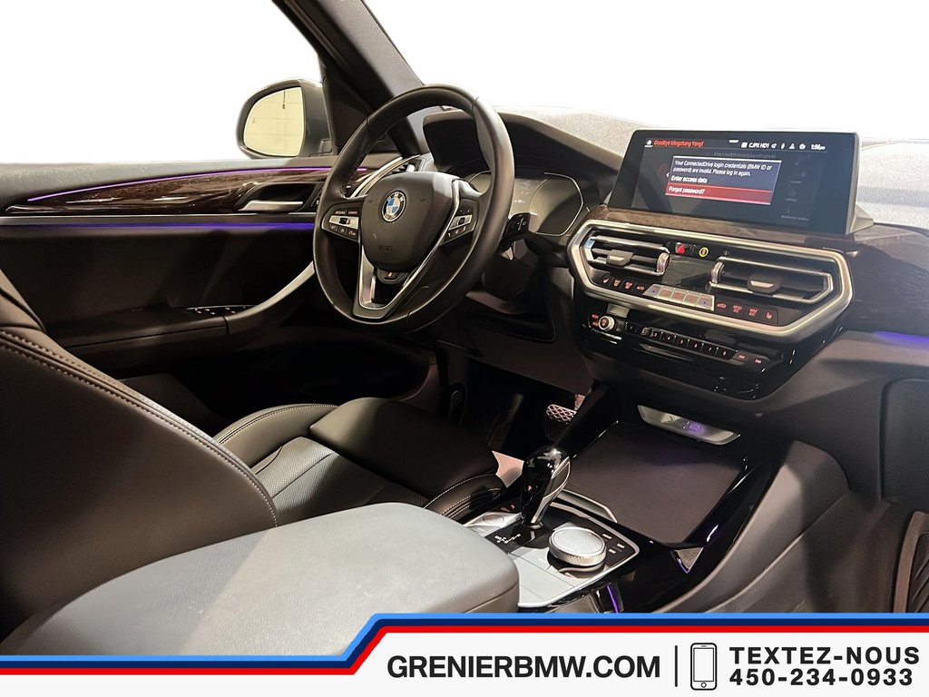 2022 BMW X3 XDrive30i, Premium Essential, CPO Certified in Terrebonne, Quebec - 13 - w1024h768px