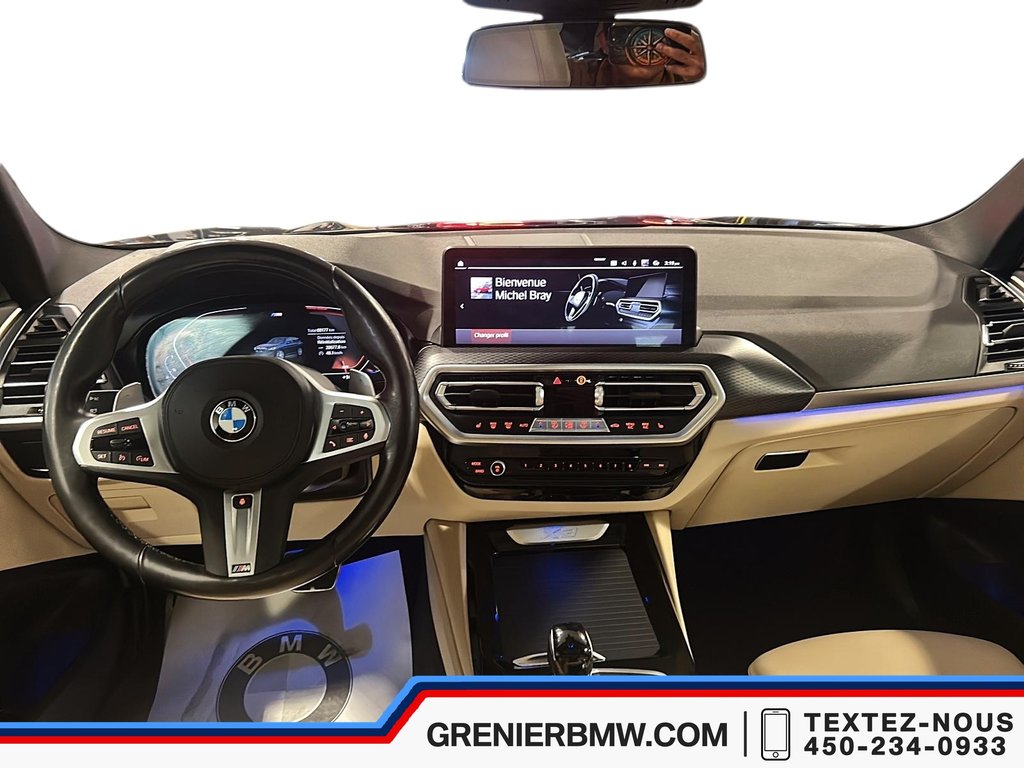 2022 BMW X3 XDrive30i, M Sport Package, Premium Package in Terrebonne, Quebec - 11 - w1024h768px