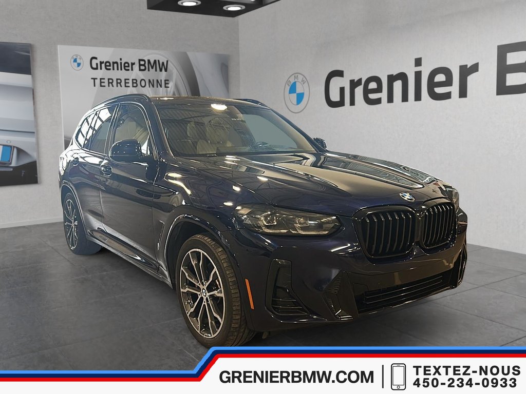 2022 BMW X3 XDrive30i, M Sport Package, Premium Package in Terrebonne, Quebec - 1 - w1024h768px