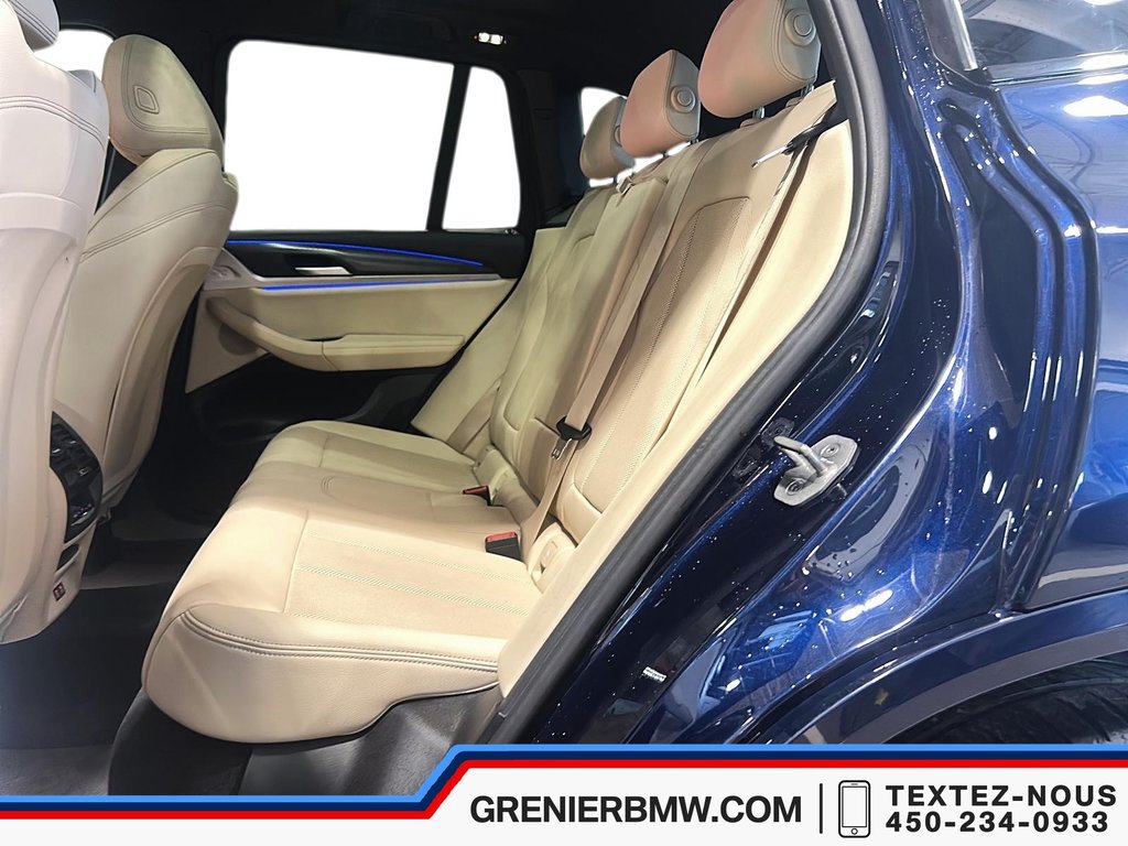 2022 BMW X3 XDrive30i, M Sport Package, Premium Package in Terrebonne, Quebec - 12 - w1024h768px