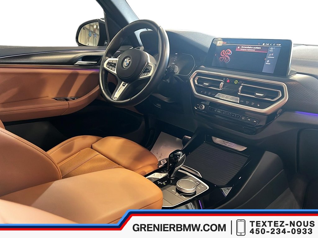 2022 BMW X3 XDrive30i, Premium Enhanced, M Sport Package in Terrebonne, Quebec - 13 - w1024h768px