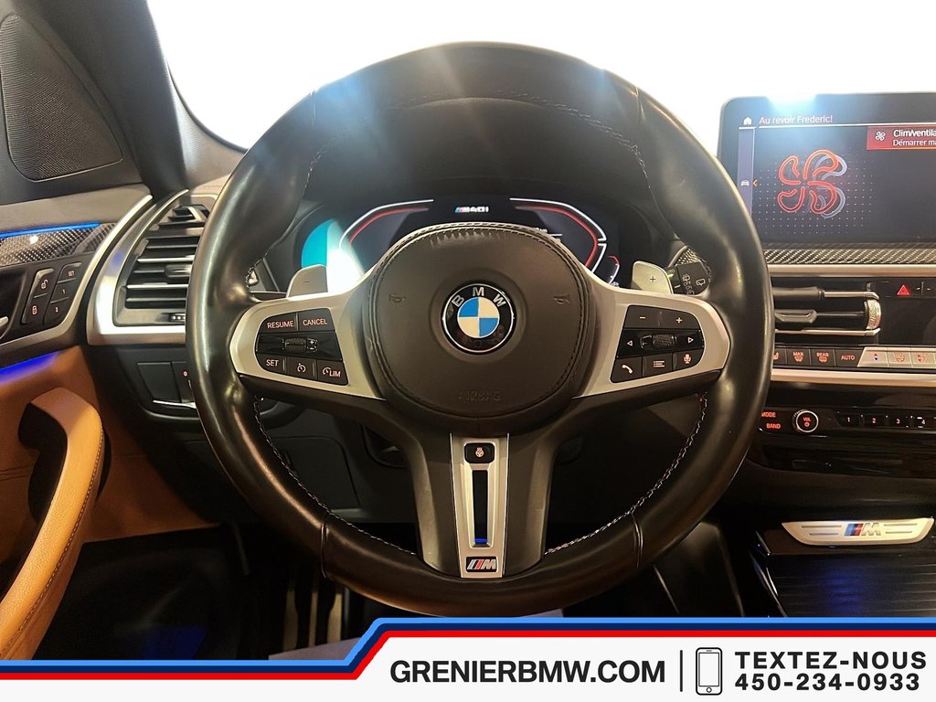 BMW X3 M40i, Premium Package, Trailer Hitch, Carbon Trims 2022 à Terrebonne, Québec - 11 - w1024h768px