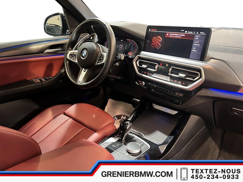 2022 BMW X3 xDrive30i, Premium Enhanced, M Sport Package in Terrebonne, Quebec - 13 - w1024h768px