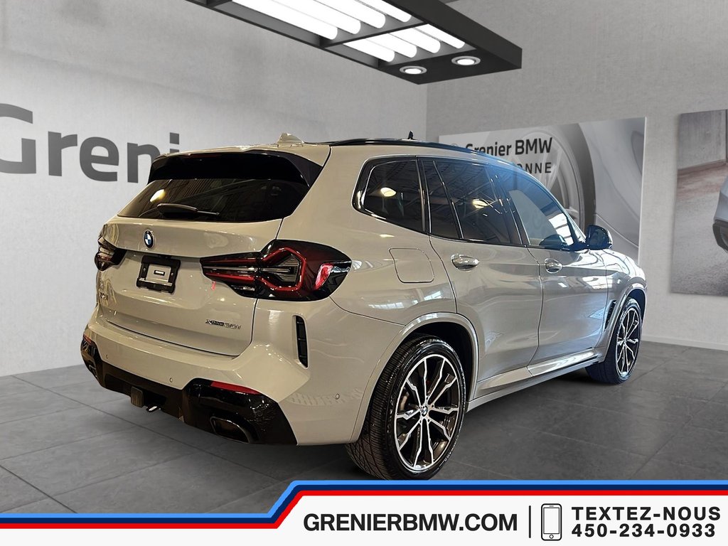 2022 BMW X3 xDrive30i, Premium Enhanced, M Sport Package in Terrebonne, Quebec - 4 - w1024h768px