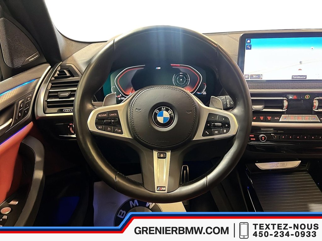 2022 BMW X3 xDrive30i, Premium Enhanced, M Sport Package in Terrebonne, Quebec - 11 - w1024h768px