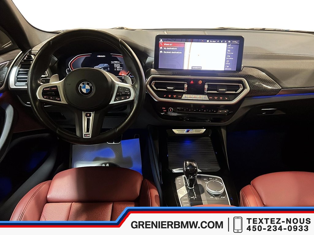 2022 BMW X3 M40i, Premium Enhanced, Carbon Trims in Terrebonne, Quebec - 8 - w1024h768px