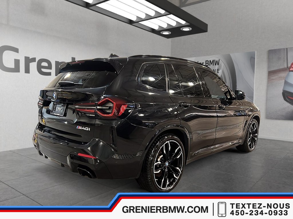 2022 BMW X3 M40i, Premium Enhanced, Carbon Trims in Terrebonne, Quebec - 4 - w1024h768px