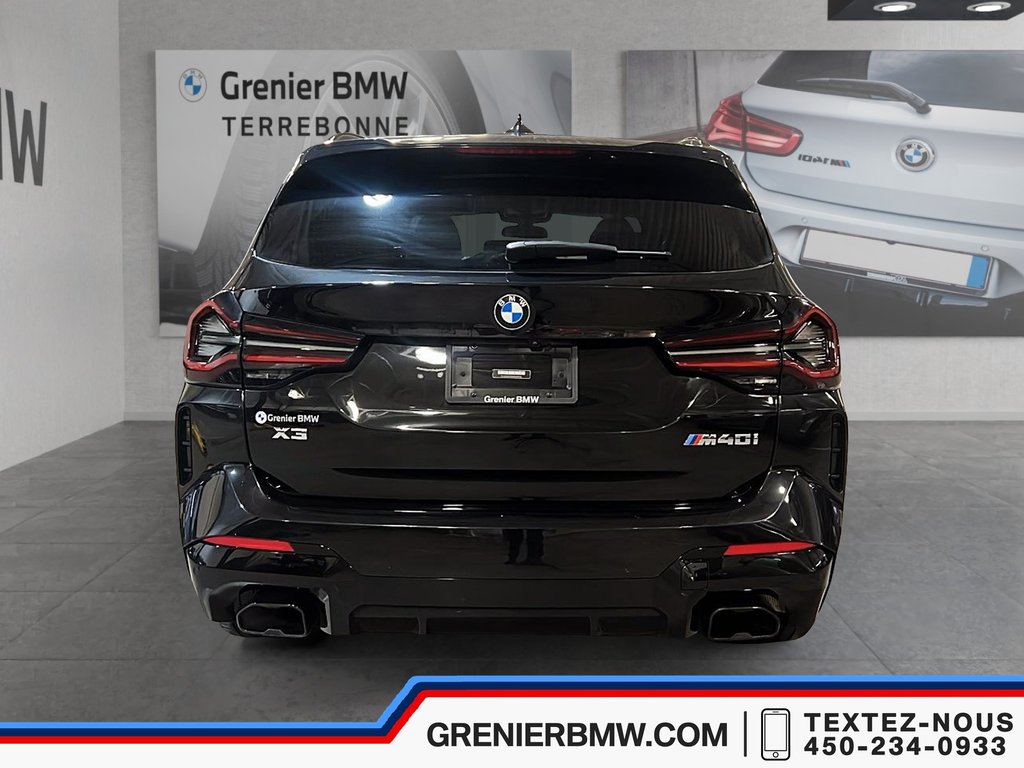 2022 BMW X3 M40i, Premium Enhanced, Carbon Trims in Terrebonne, Quebec - 5 - w1024h768px