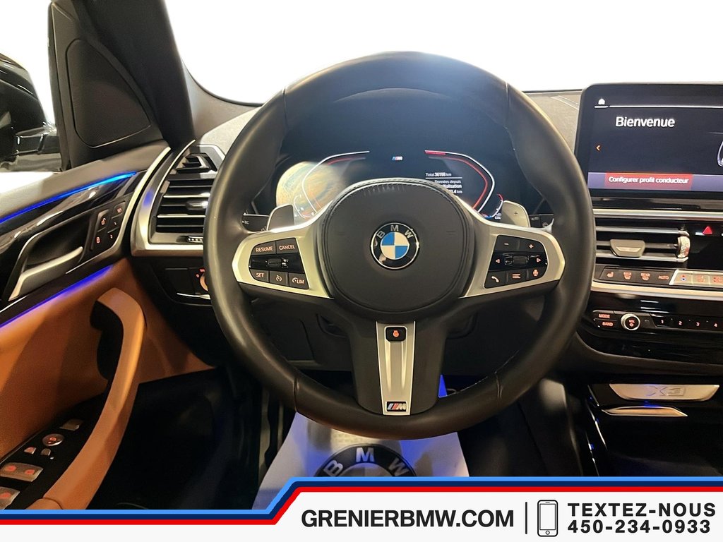 2023 BMW X3 XDrive30i, Premium Essential, M Sport Package in Terrebonne, Quebec - 10 - w1024h768px