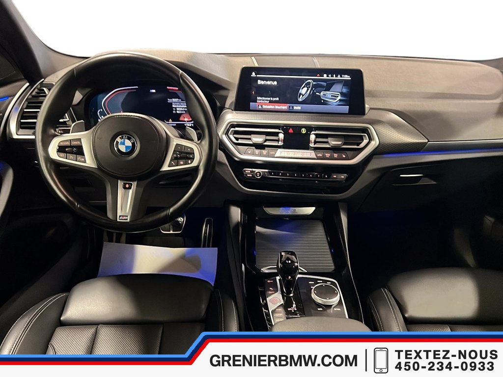 BMW X3 XDrive30i, M Sport Package, Premium Package 2023 à Terrebonne, Québec - 8 - w1024h768px