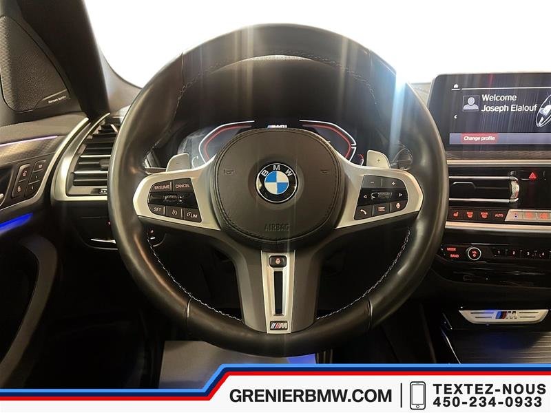 BMW X3 M40i, Hamran Kardon, Head-Up Display, Enhanced 2023 à Terrebonne, Québec - 11 - w1024h768px