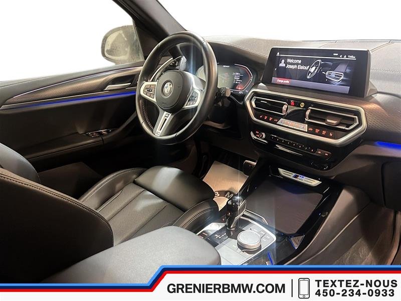 BMW X3 M40i, Hamran Kardon, Head-Up Display, Enhanced 2023 à Terrebonne, Québec - 13 - w1024h768px