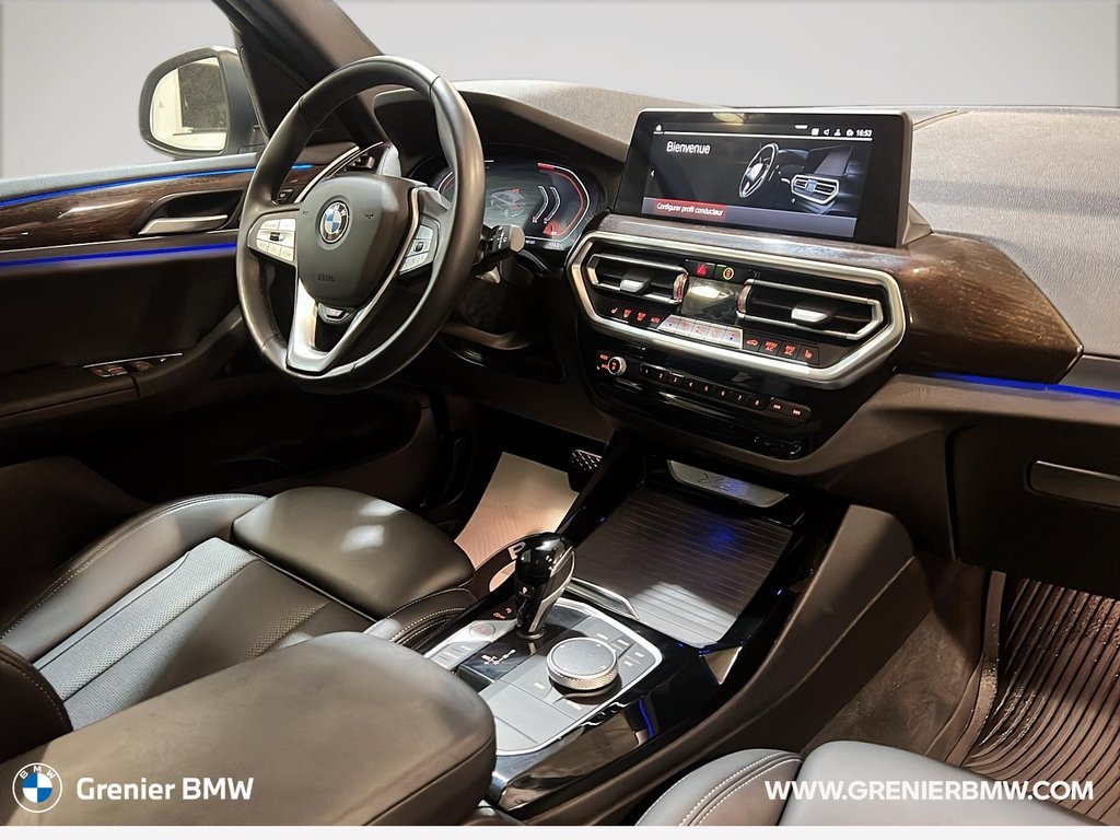 BMW X3 xDrive30i, Premium Essential Package 2023 à Terrebonne, Québec - 13 - w1024h768px