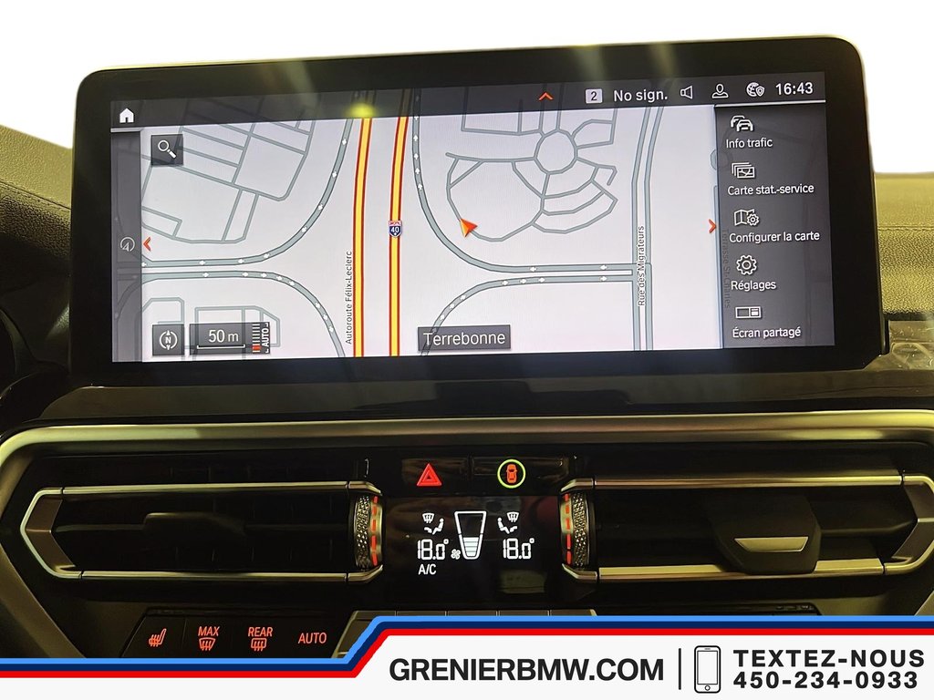 BMW X3 M40i, Premium Package, Trailer Hitch 2023 à Terrebonne, Québec - 16 - w1024h768px