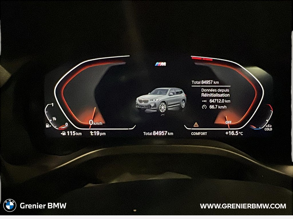 BMW X3 xDrive30i,PREMIUM ESSENTIAL, M SPORT PACKAGE 2023 à Terrebonne, Québec - 11 - w1024h768px