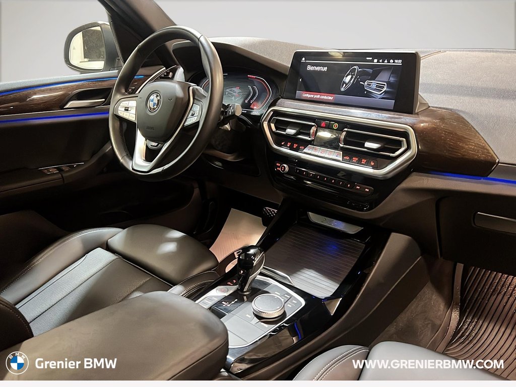 BMW X3 xDrive30i 2023 à Terrebonne, Québec - 13 - w1024h768px
