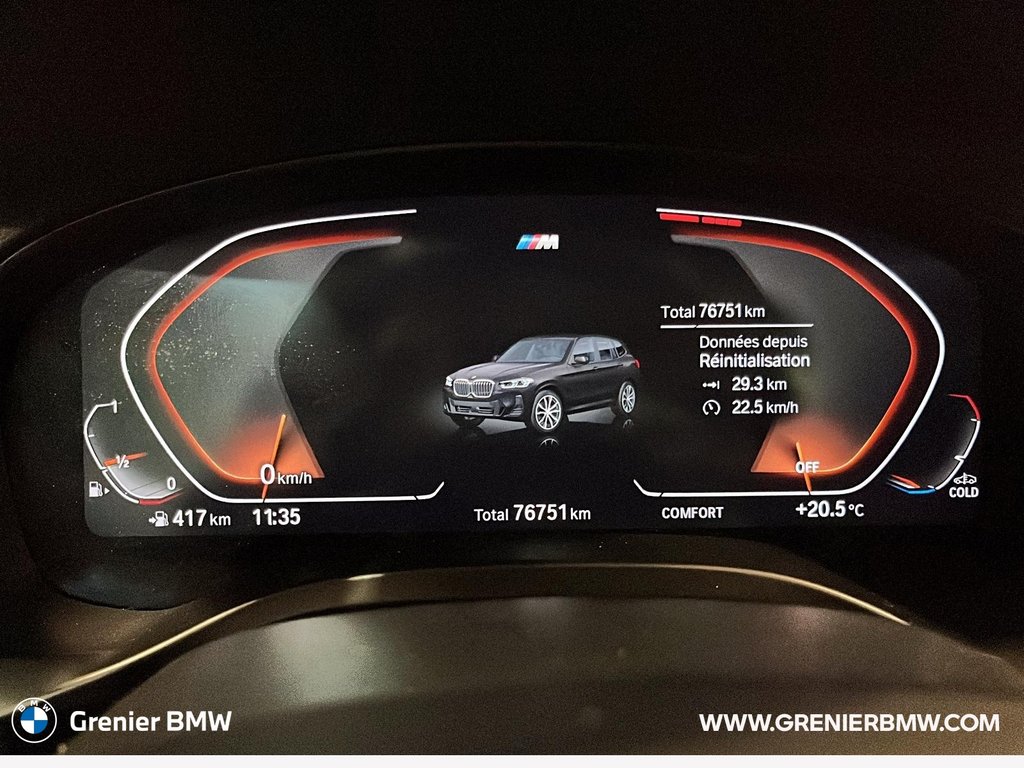 2023 BMW X3 xDrive30i in Terrebonne, Quebec - 12 - w1024h768px