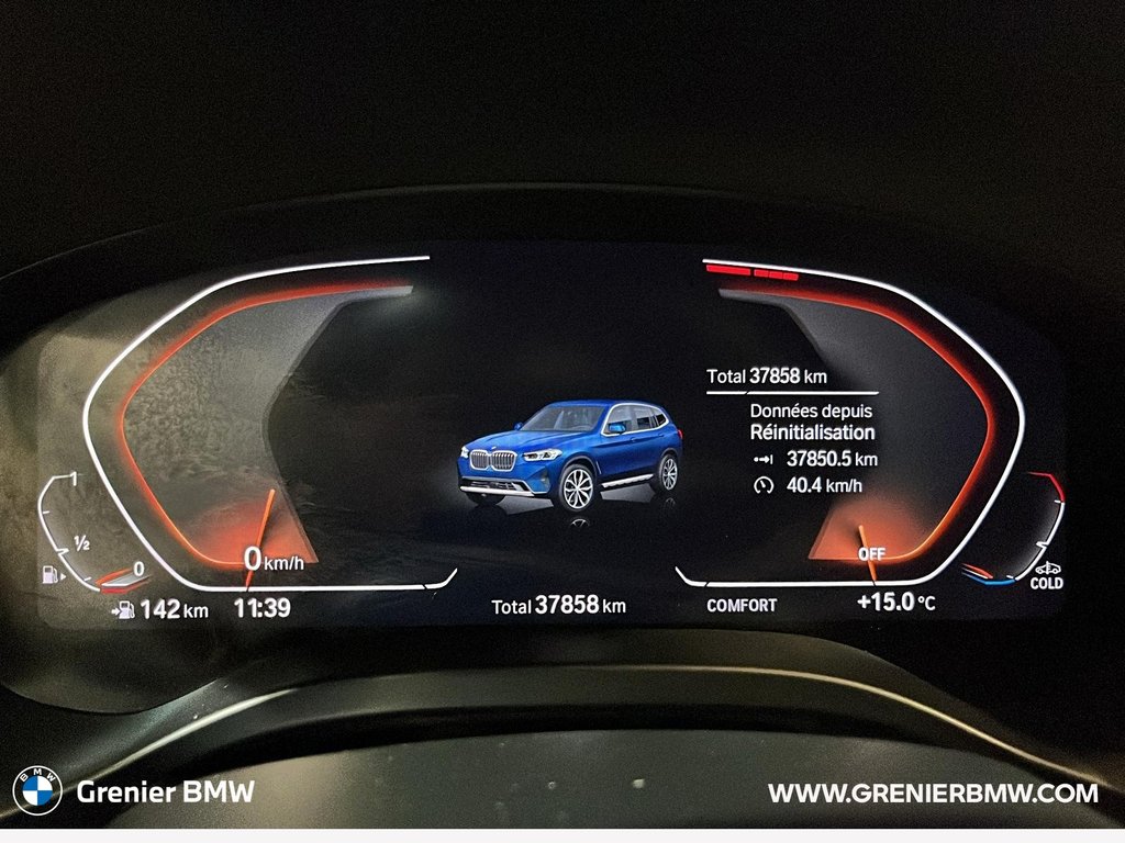 BMW X3 xDrive30i 2023 à Terrebonne, Québec - 12 - w1024h768px