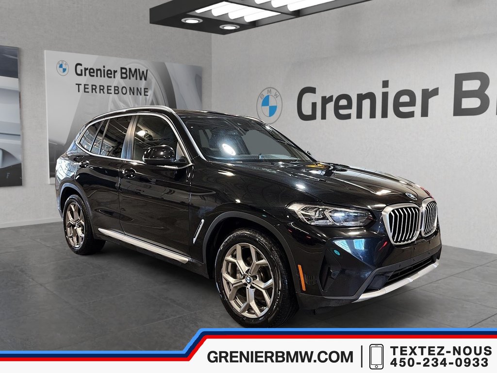 2024 BMW X3 XDrive30i, Premium Package, Heated Steering in Terrebonne, Quebec - 1 - w1024h768px