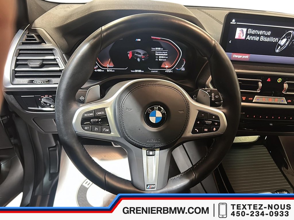 BMW X3 XDrive30i, M Sport Edition, BMW CPO Certified 2024 à Terrebonne, Québec - 11 - w1024h768px