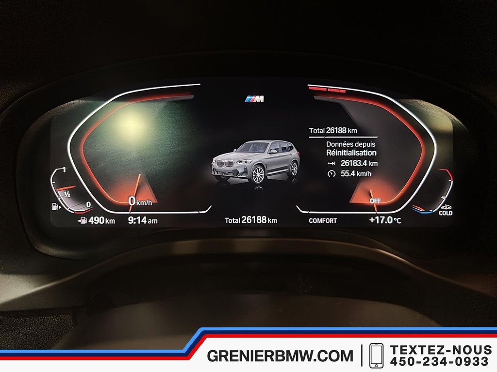 BMW X3 XDrive30i, M Sport Edition, BMW CPO Certified 2024 à Terrebonne, Québec - 12 - w1024h768px