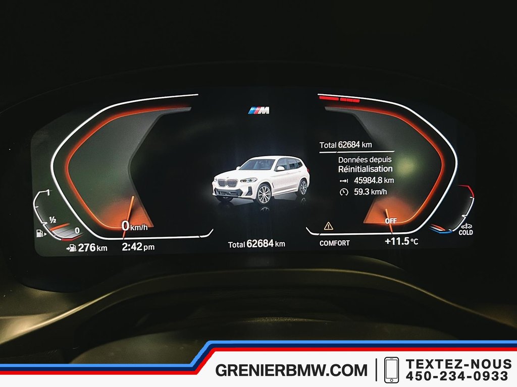2024 BMW X3 XDrive30i, M Sport Edition, BMW CPO Certified in Terrebonne, Quebec - 12 - w1024h768px