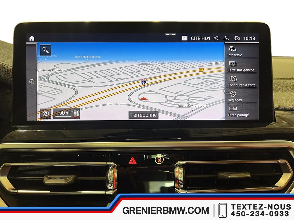 BMW X3 M40i xDrive, Premium Enhanced, Fiona Red Interior 2024 à Terrebonne, Québec - 16 - w1024h768px