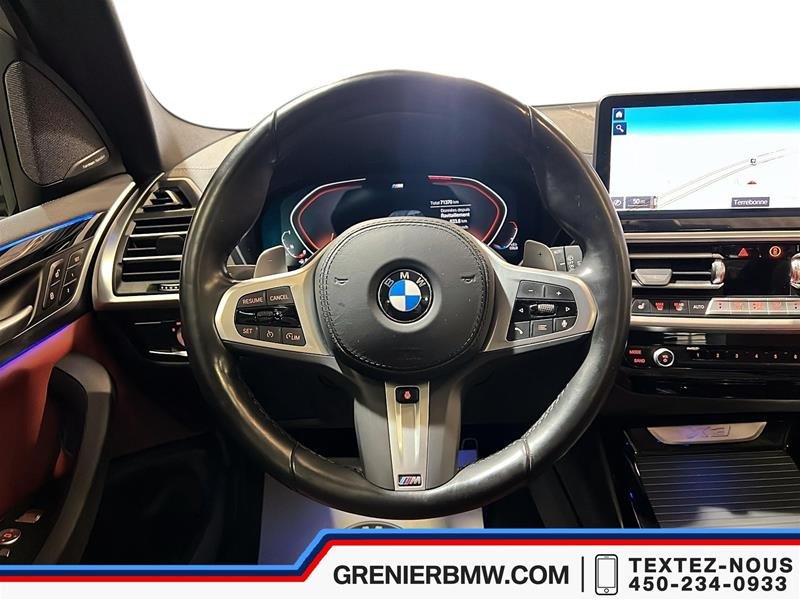 BMW X3 xDrive30i, Premium Enhanced, M Sport Package 2024 à Terrebonne, Québec - 10 - w1024h768px