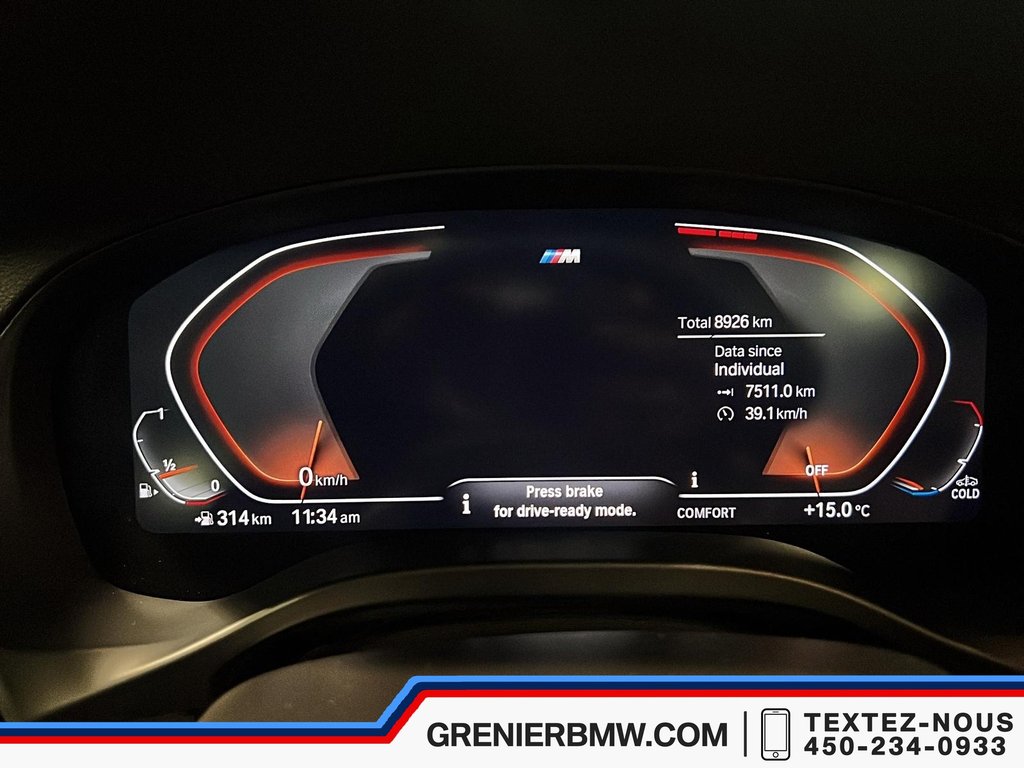 BMW X3 xDrive30i, M Sport Package, Premium Package 2024 à Terrebonne, Québec - 12 - w1024h768px